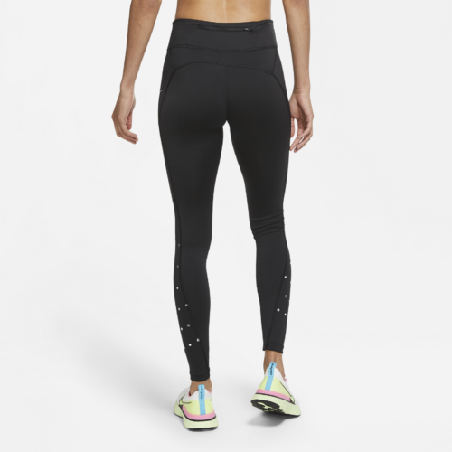 Nike Running Runway flash reflective detail leggings in black
