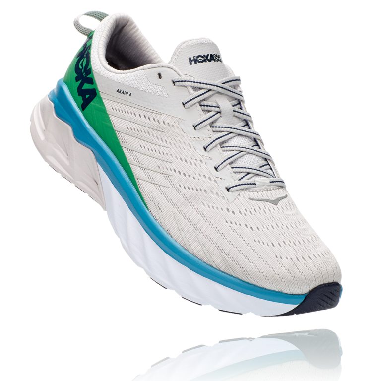 Hoka Men's Arahi 4 - Lunar Rock/Nimbus Cloud - Running Bath