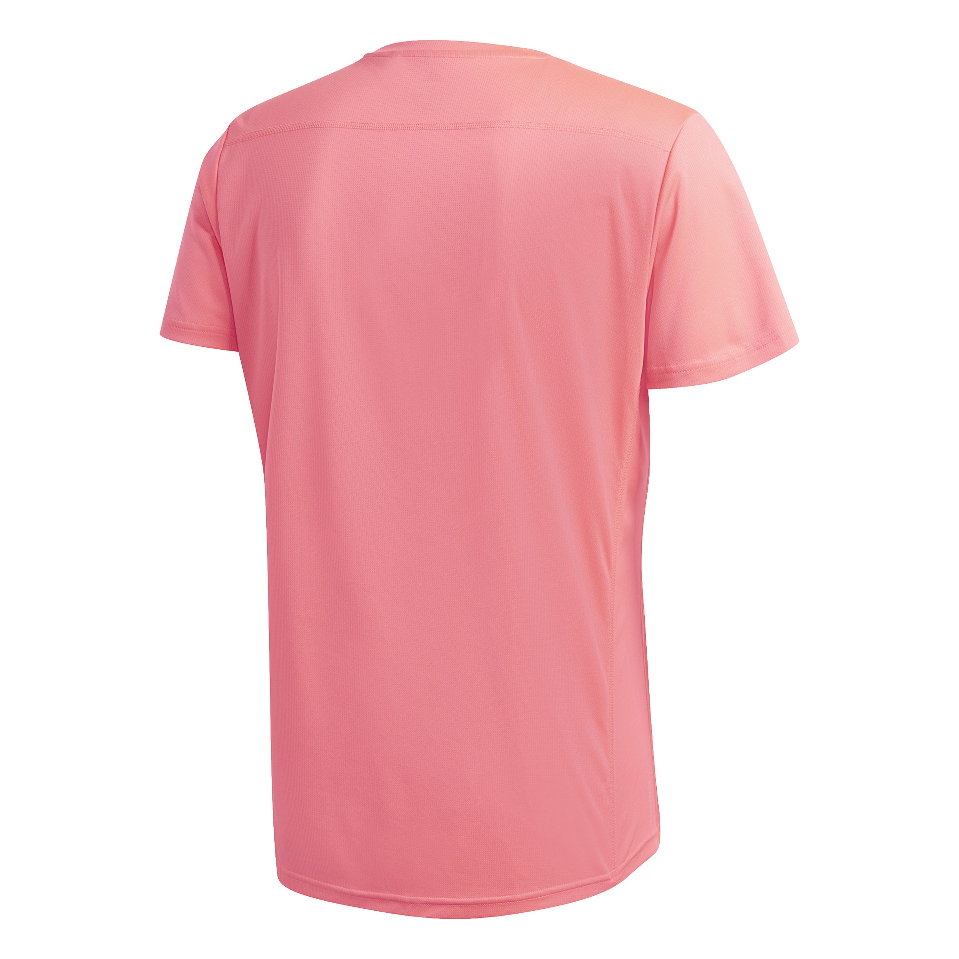 Adidas Men’s Run It 3-Stripes PB Tee – Signal Pink – Running Bath