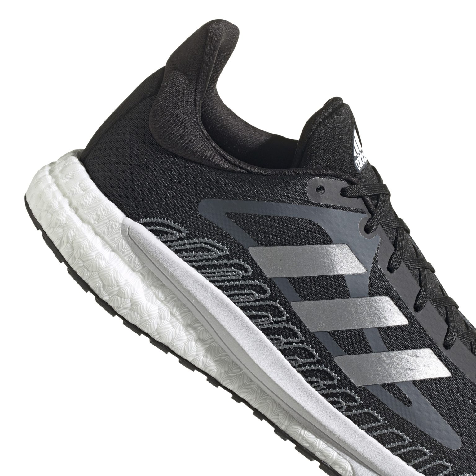 Adidas Men's Solar Glide 3 - Core Black/Blue Oxide/Dash Grey - Running Bath