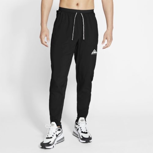 Nike Men's Phenom Elite Woven Trail Running Pants - Black/White