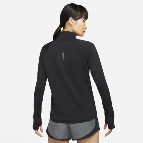 Nike Women's Epic Luxe Run Division Running Tights -  Black/Newsprint/Reflect Black - Running Bath