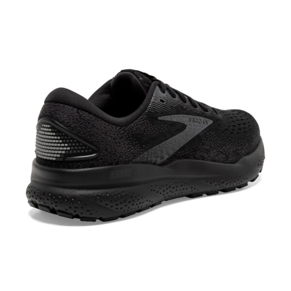 Brooks Men's Ghost 16 Wide - Black/Black/Ebony - Image 5