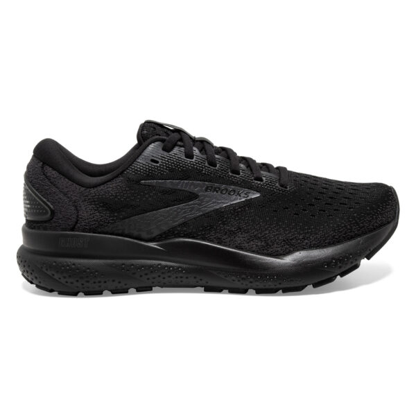 Brooks Men's Ghost 16 Wide - Black/Black/Ebony