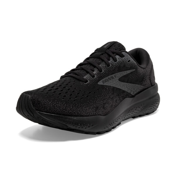 Brooks Men's Ghost 16 Wide - Black/Black/Ebony - Image 4