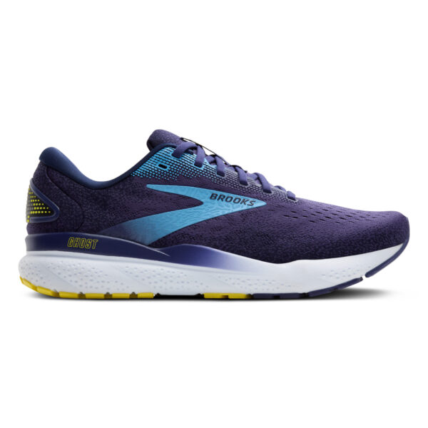 Brooks Men's Ghost 16 - Blue/Bonnie Blue/Yellow