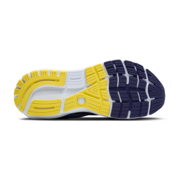 Brooks Men's Ghost 16 - Blue/Bonnie Blue/Yellow - Image 6