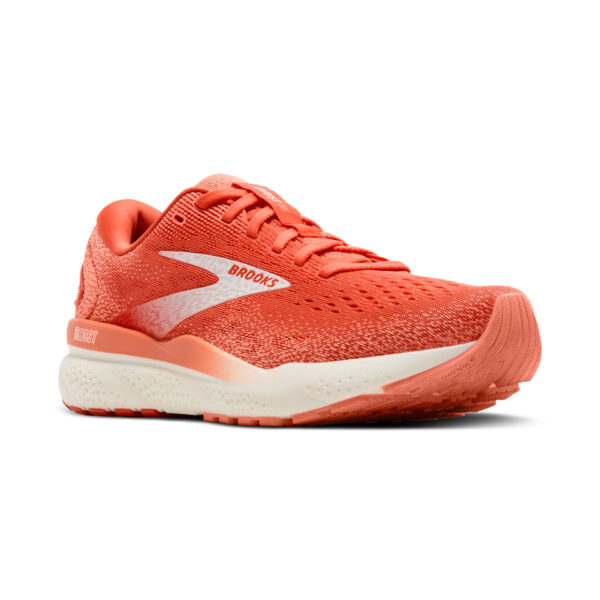 Brooks Women's Ghost 16 - Coral/Desert Flower/Coconut - Image 3