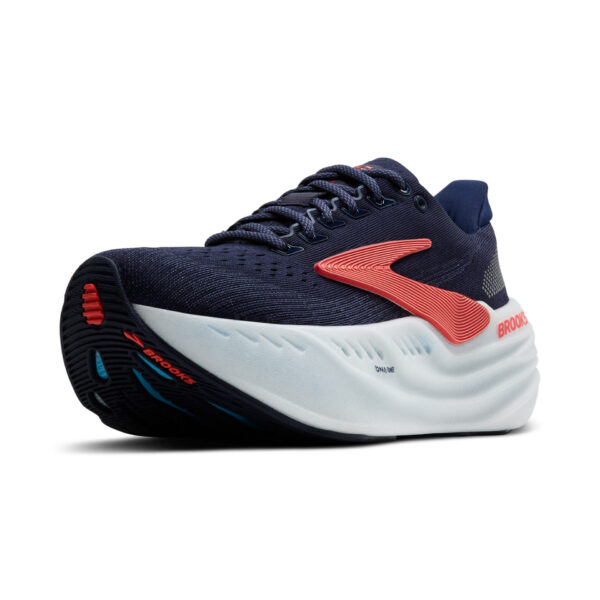 Brooks Women's Glycerin Max - Peacoat/Blue Ribbon/Hot Coral - Image 4