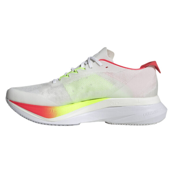 Adidas Men's Adizero Boston 12 - Cloud White/Core Black/Lucid Red - Image 2