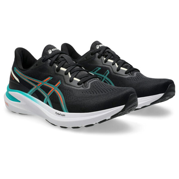 Asics Men's GT-1000 13 - Black/Wave Teal - Image 3