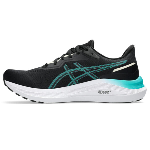 Asics Men's GT-1000 13 - Black/Wave Teal - Image 2