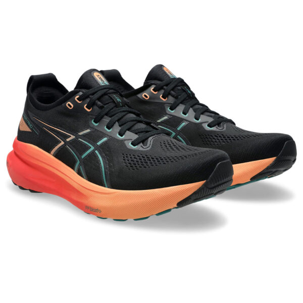 Asics Men's Gel-Kayano 31 - Black/Rainy Lake - Image 3