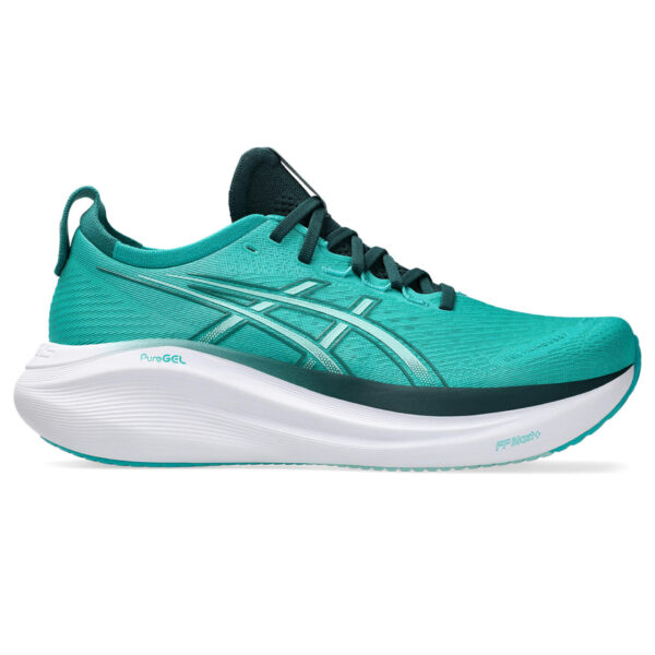 Asics Men's Gel-Nimbus 27 - Wave Teal/Saxon Green