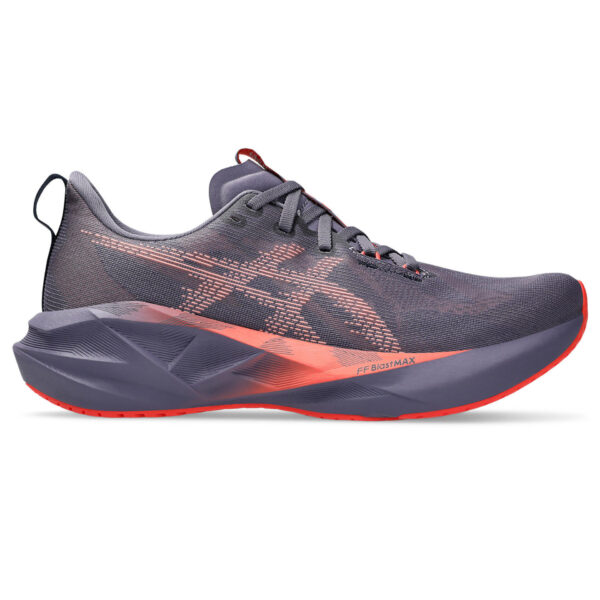 Asics Men's Novablast 5 - Greyish Purple/Coral Reef