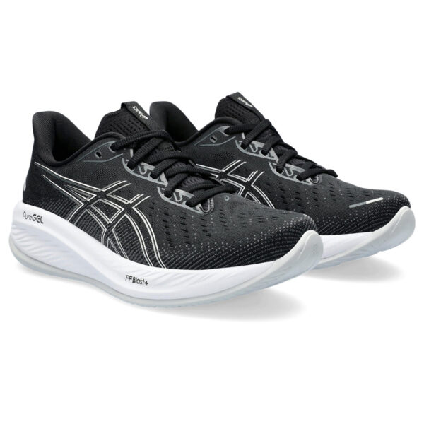 Asics Women's Gel-Cumulus 26 - Black/Concrete - Image 3