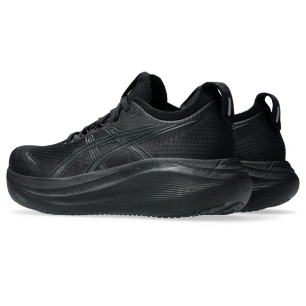 Asics Women's Gel-Nimbus 27 - Black/Graphite Grey - Image 4