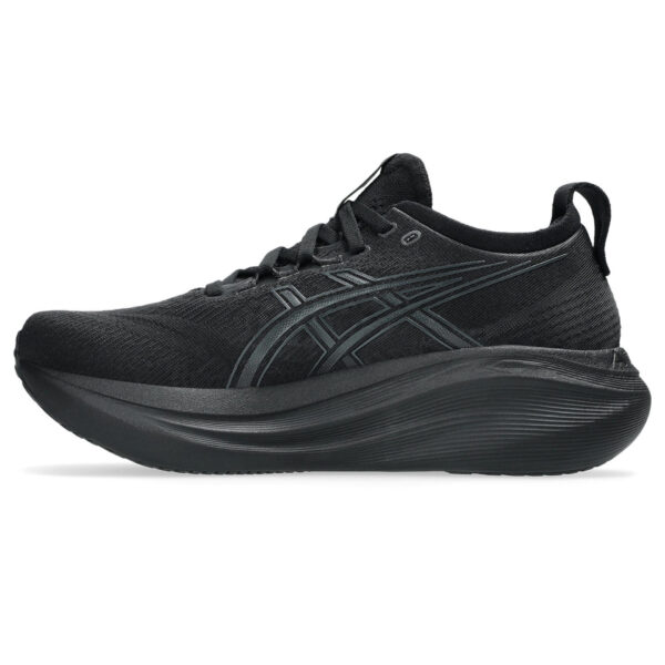 Asics Women's Gel-Nimbus 27 - Black/Graphite Grey - Image 2