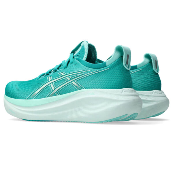 Asics Women's Gel-Nimbus 27 - Wave Teal/Illuminate Mint - Image 4