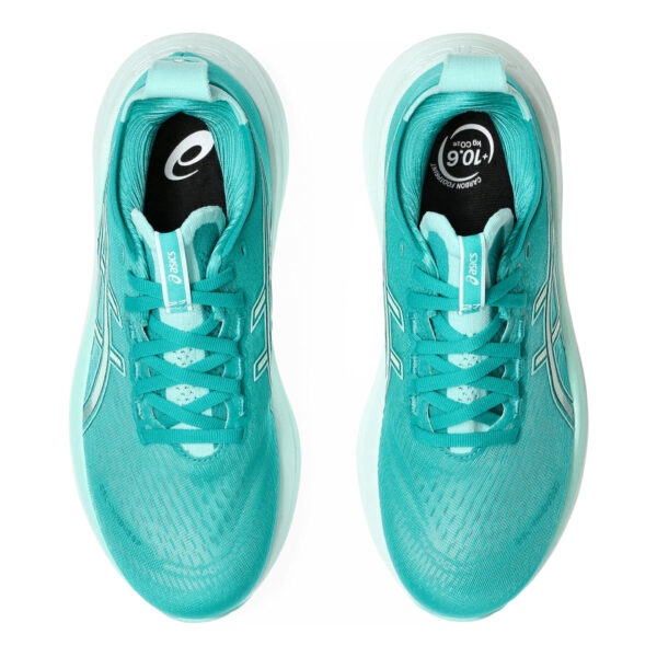 Asics Women's Gel-Nimbus 27 - Wave Teal/Illuminate Mint - Image 5