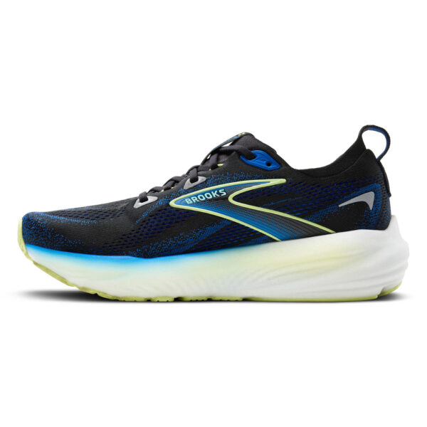 Brooks Men's Glycerin 22 - Black/Cobalt/Neo Yellow - Image 2