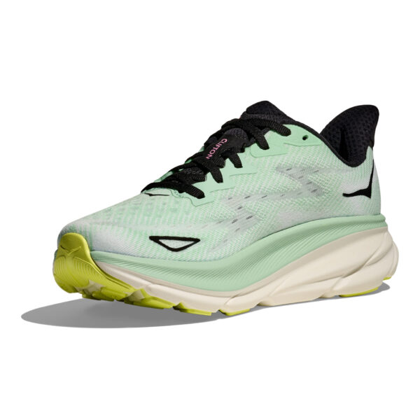 Hoka Women's Clifton 9 - Mint Fluorite/Snow Melt - Image 4