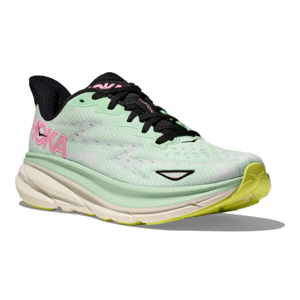 Hoka Women's Clifton 9 - Mint Fluorite/Snow Melt - Image 3