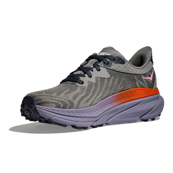 Hoka Women's Challenger ATR 7 - Galactic Grey/Wild Indigo - Image 4