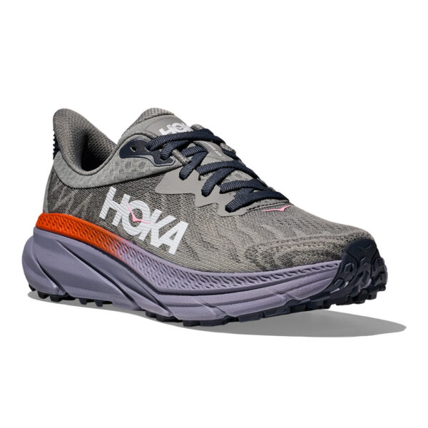 Hoka Women's Challenger ATR 7 - Galactic Grey/Wild Indigo - Image 3