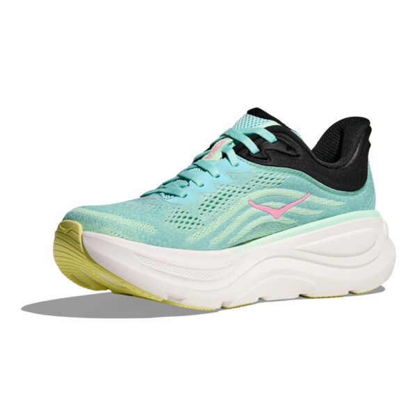 Hoka Women's Bondi 9 - Blue Spark/Mint Fluorite - Image 4