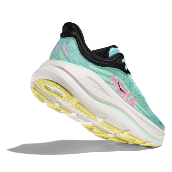 Hoka Women's Bondi 9 - Blue Spark/Mint Fluorite - Image 5