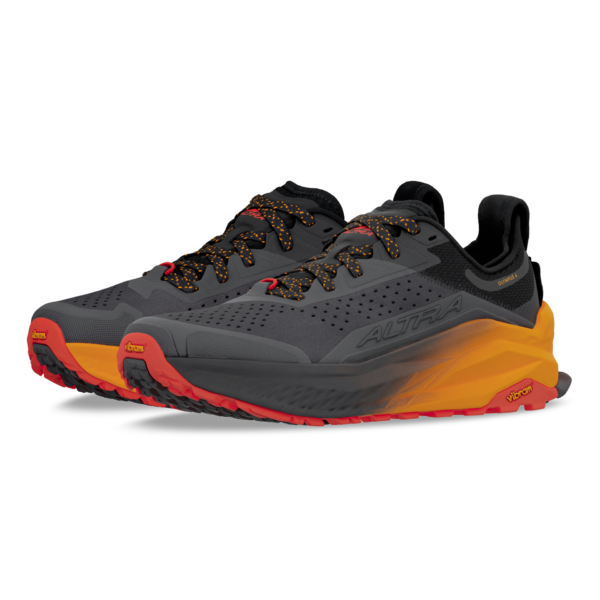 Altra Men's Olympus 6 - Black/Orange - Image 3