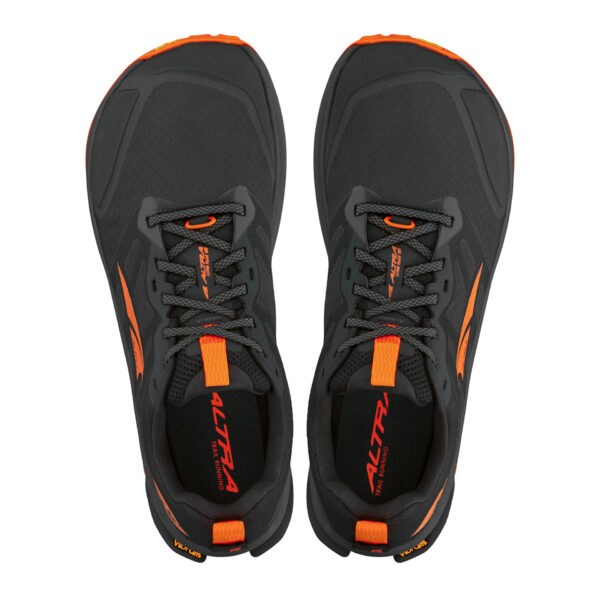 Altra Men's Lone Peak 9+ - Black/Orange - Image 4