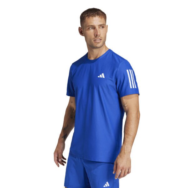 Adidas Men's Own the Run Tee - Team Royal Blue - Image 2