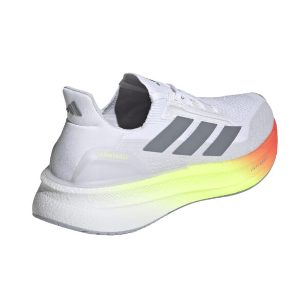 adidas Men's Ultraboost 5X - Ftwr White/Grey/Lucid Lemon - Image 4