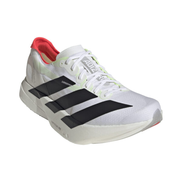 Adidas Men's Adizero Adios Pro 4 - Cloud White/Core Black/Silver Metallic - Image 3