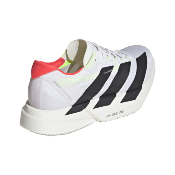 Adidas Women's Adizero Adios Pro 4 - Cloud White/Core Black/Silver Metallic - Image 4