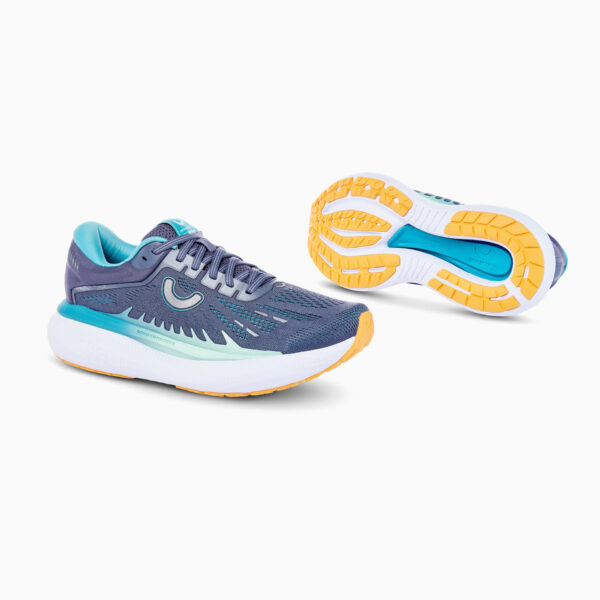 True Motion Women's U-TECH Aion 3 - Crown Blue/Bluebird/Blazing Orange - Image 7