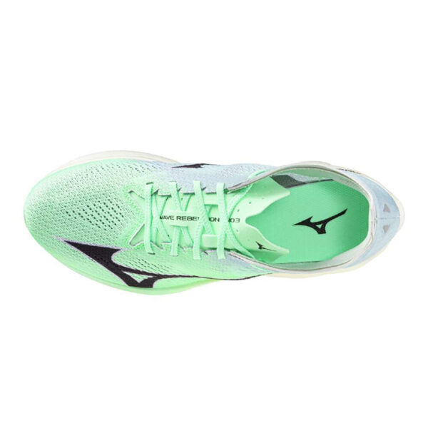 Mizuno Wave Rebellion Pro 3 - Neo Mint/Black/Hint of Mint - Image 5