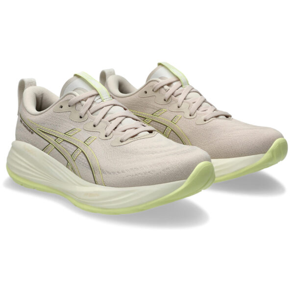 Asics Women's Gel-Cumulus 27 - Mineral Beige/Huddle Yellow - Image 3