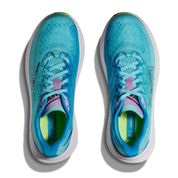 Hoka Women's Mach 6 - Cloudless/Waterpark - Image 6