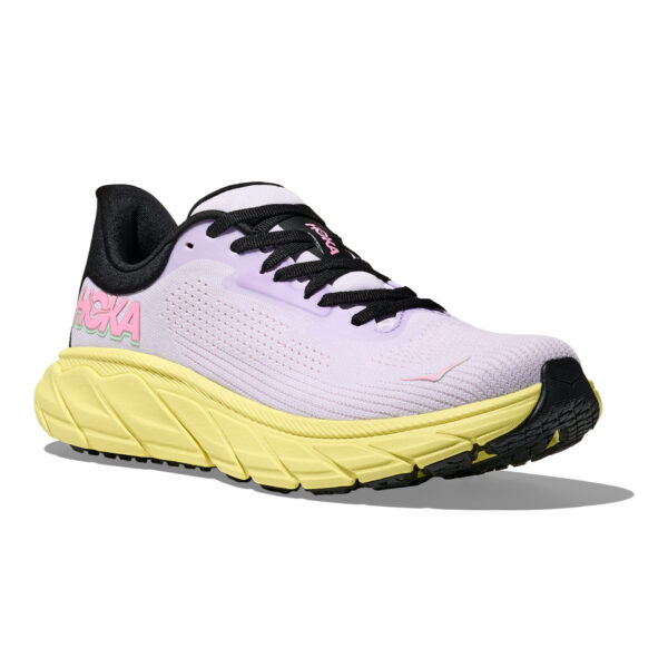 Hoka Women's Arahi 7 Wide - Starlight Glow/Yuzu - Image 3