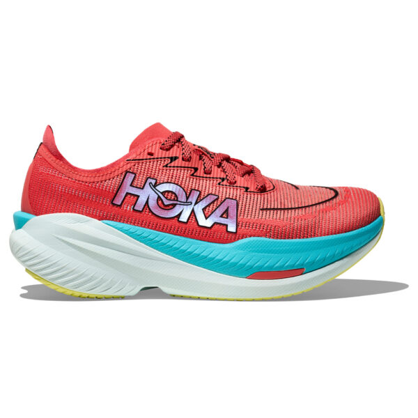 Hoka Men's Mach X 2 - Grapefruit/Electric Coral