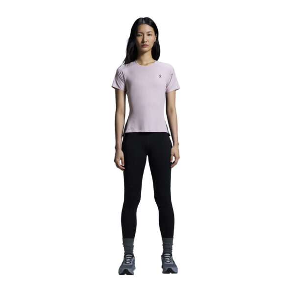 On Women's Performance-T - Mauve/Eclipse - Image 3