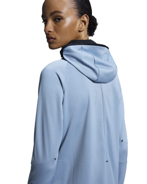 On Women's Climate Zip Hoodie - Chambray - Image 5