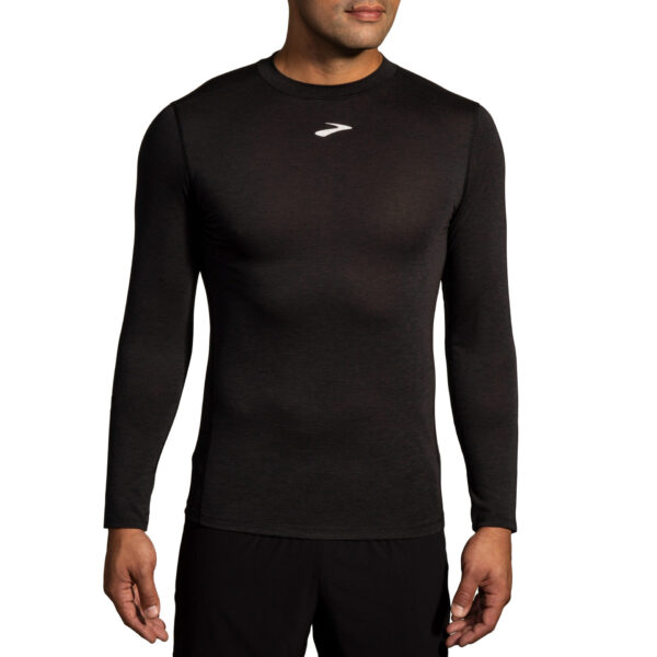 Brooks Men's  High Point Long Sleeve - Black