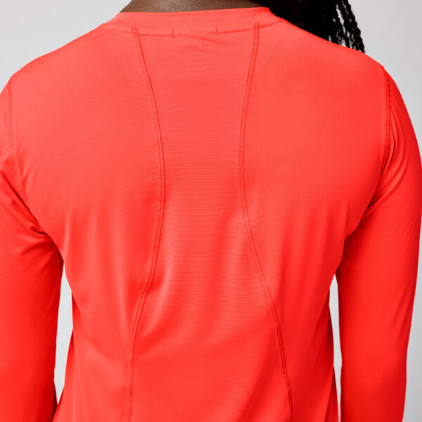 Brooks Women's Sprint Free Long Sleeve 3.0 - Neo Cayenne - Image 4