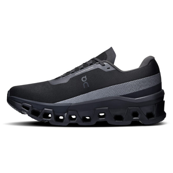 On Men's Cloudmonster 2 - Black/Black - Image 2