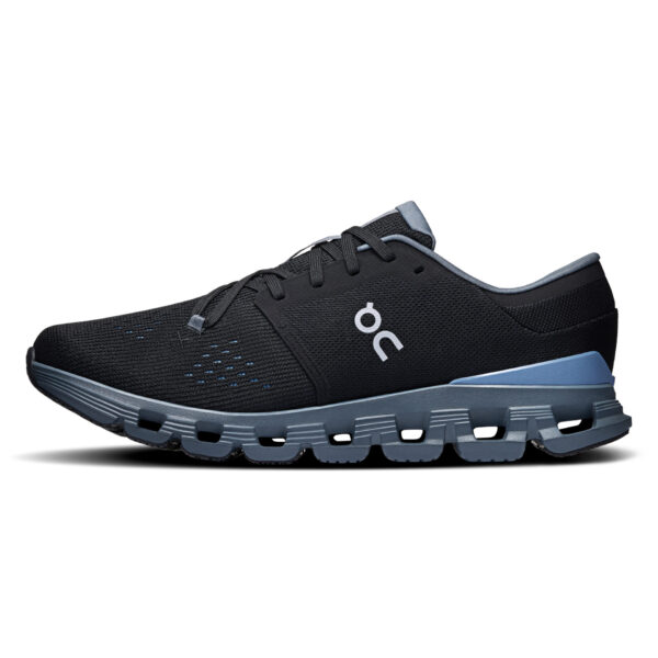 On Running Men's Cloud X 4 - Black/Chambray - Image 2