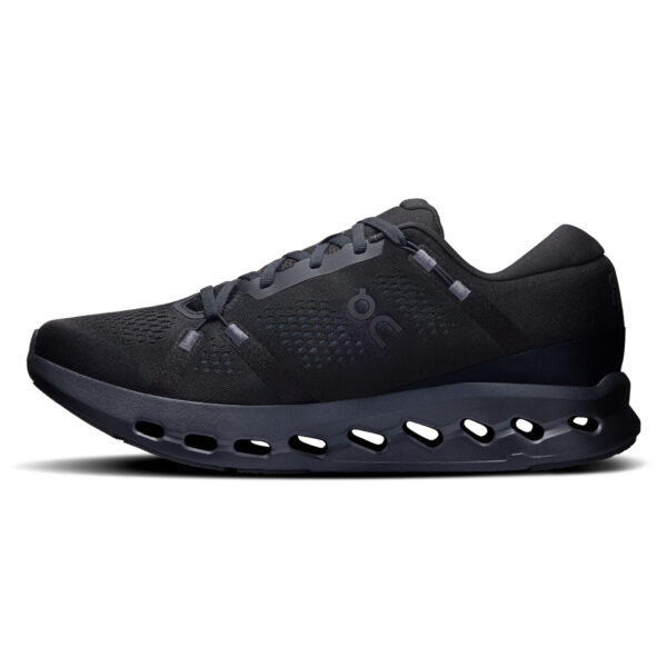 On Men's Cloudsurfer 2 - Black/Black - Image 2